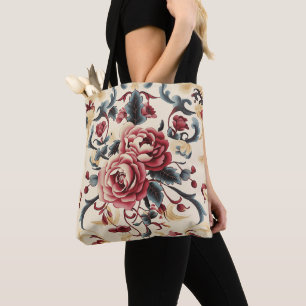 Tote Bag Dynastie Rose en Silken