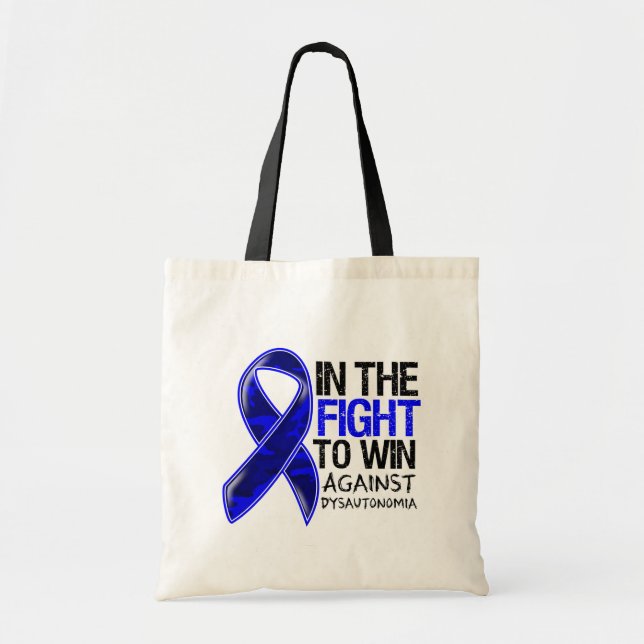 Tote Bag Dysautonomie - Lutte Pour Gagner (Devant)