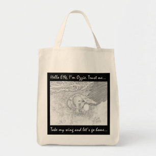 TOTE BAG E14 RENTRER À LA MAISON SUR L’AILE D’OZZIE GR