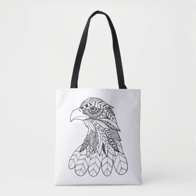 Tote Bag Eagle inspiré 3 (Devant)