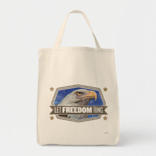 Tote Bag Eagle-Laissez l'anneau de liberté