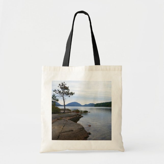 Tote Bag Eagle Lake à Acadia National Park (Devant)