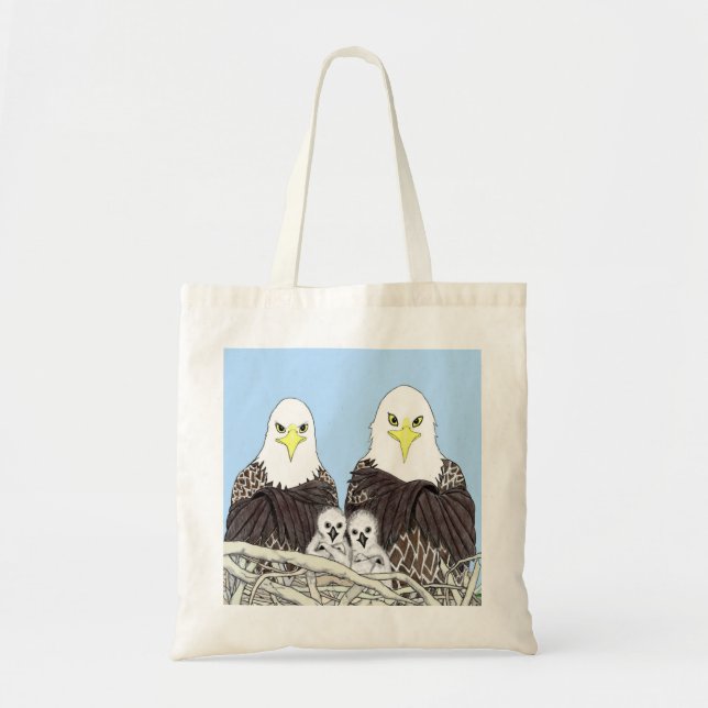 Tote Bag EAGLES HARRIET OZZIE M15 Es E17 +E18 HOME STRONGER (Devant)