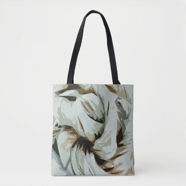 Tote Bag Earth Tone Earth Art Abstrait (Devant)