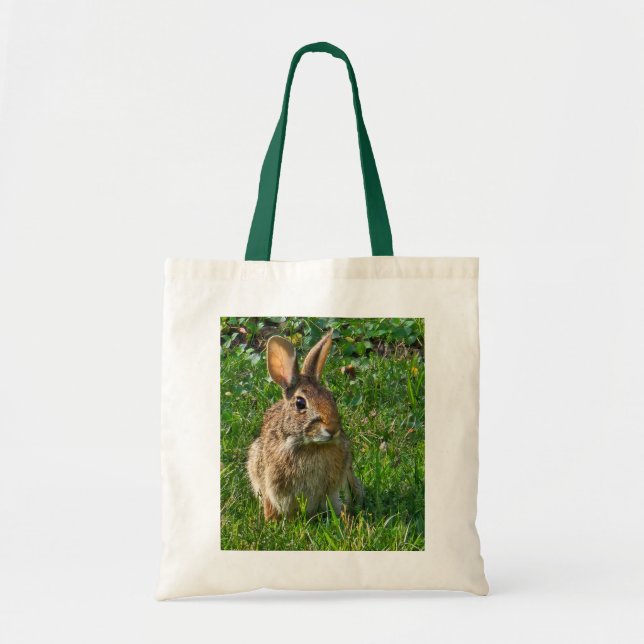 Tote Bag Eastern cottontail rabbit (Devant)