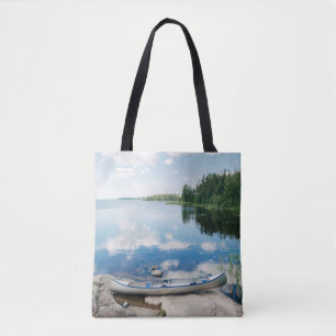 Tote Bag Eau Canot sur le lac Suède