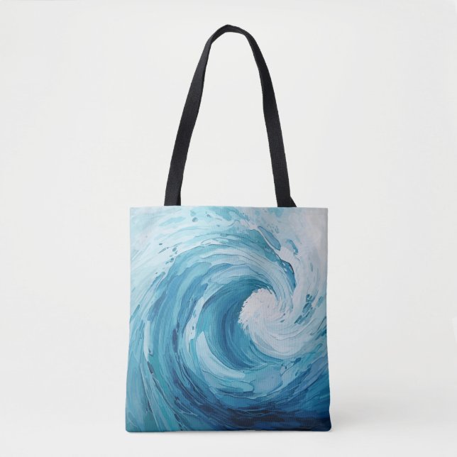 Tote Bag Eau de flux (Devant)