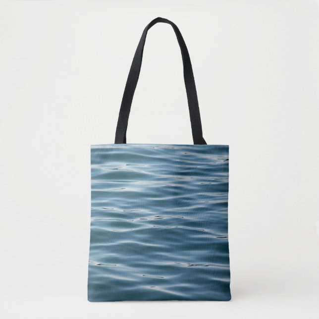 Tote Bag Eau de mer le matin (Devant)