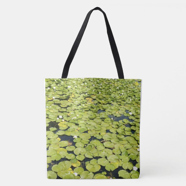 Tote Bag Eau et Lily (Devant)