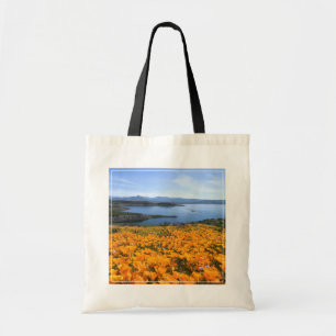 Tote Bag Eau Lac California Avec Des Pépites D'Or