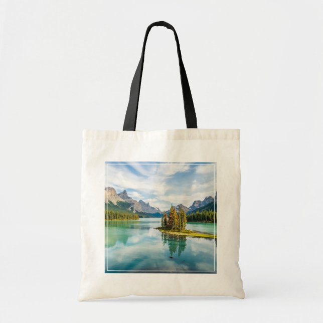 Tote Bag Eau | Lac Maligne, Parc national Jasper, Canada (Devant)