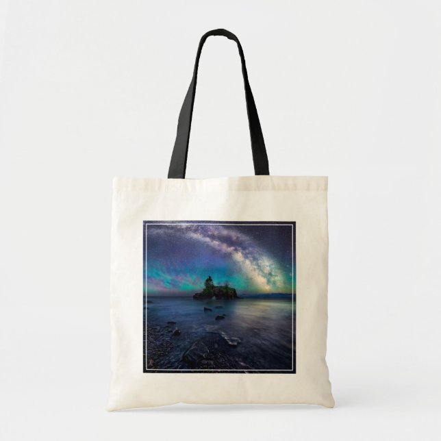 Tote Bag Eau | Lac Supérieur Minnesota (Devant)