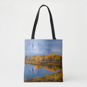 Tote Bag Eau Oxbow Bend Jackson Wyoming