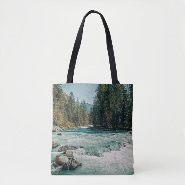 Tote Bag Eau | Rivière Kucherla, Altaï (Devant)