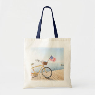 Tote Bag Eau Vélo au bord du lac
