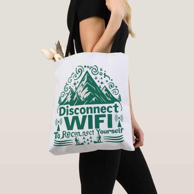 Tote Bag Échapper à la reconnaissance numérique avec la nat (De près)