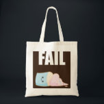 Tote Bag Échec<br><div class="desc">Même les cupcakes peuvent avoir de mauvais jours... </div>