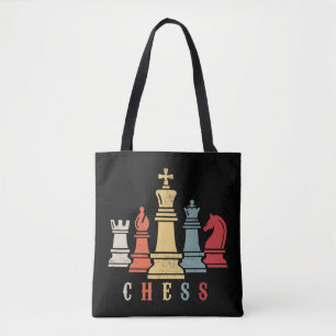 Tote Bag Échecs Jeu d'échecs - Cadeau de mat de contrôl