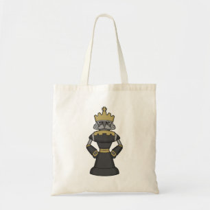Tote Bag Échecs King Crown Chess