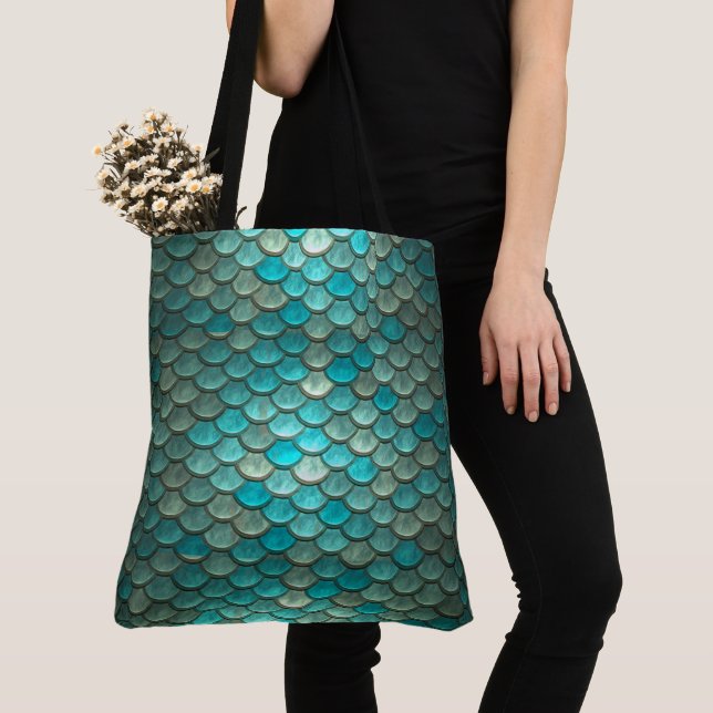 Tote Bag Échelles de sirène (De près)