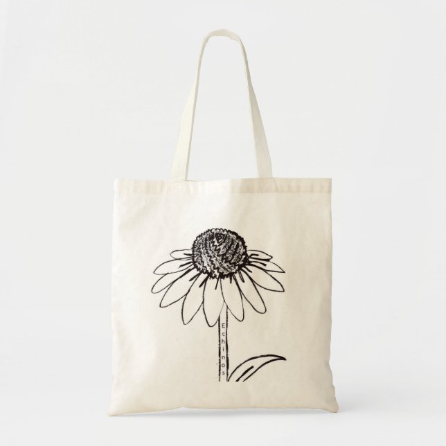 Tote Bag Échinacée (Echinos) (Devant)
