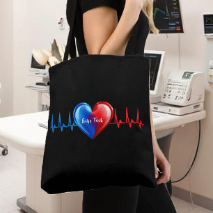 Tote Bag Écho Tech - Sonographe cardiaque