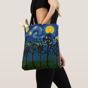 Tote Bag Echos de Forêt de l'Infinité - Un paysage forestie