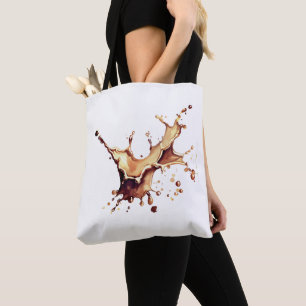 Tote Bag Éclaboussure de café