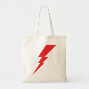 Tote Bag Éclair rouge