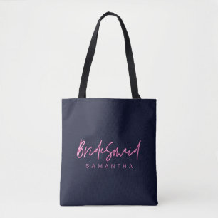 Tote Bag Éclairage d'amour électrique néon rose coeur