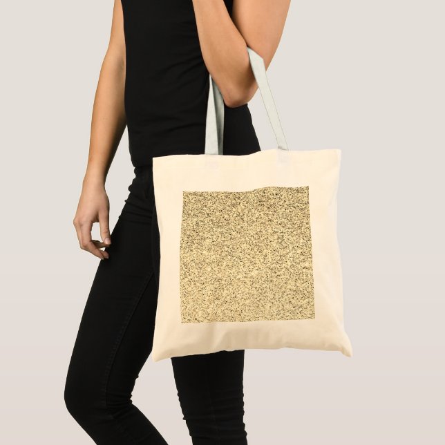 Tote Bag Éclaircissements de parties scintillant douce Gold (Devant (produit))
