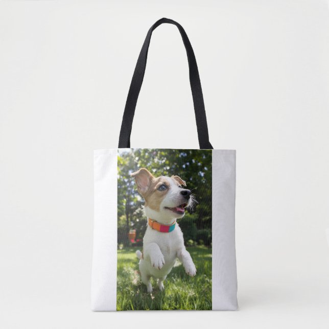 Tote Bag Éclat de Joie Canine (Devant)