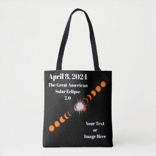 Tote Bag Éclipse solaire totale 2024