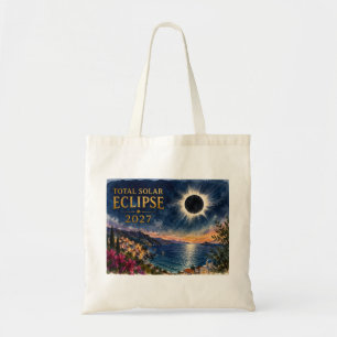 Tote Bag Éclipse solaire totale 2027 Méditerranée