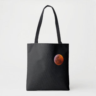 Tote Bag Éclipse totale de Lune de sang Big Island Hawaï