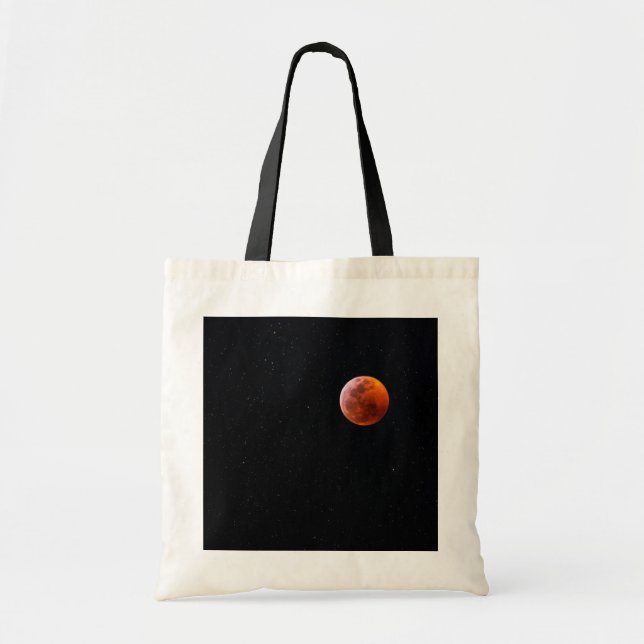 Tote Bag Éclipse totale de Lune de sang | Big Island Hawaï (Devant)