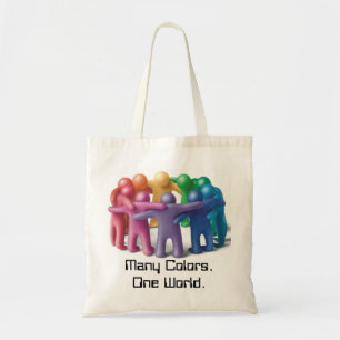 Tote Bag Eco Fourre-tout amical ! !  Célébrez la diversit