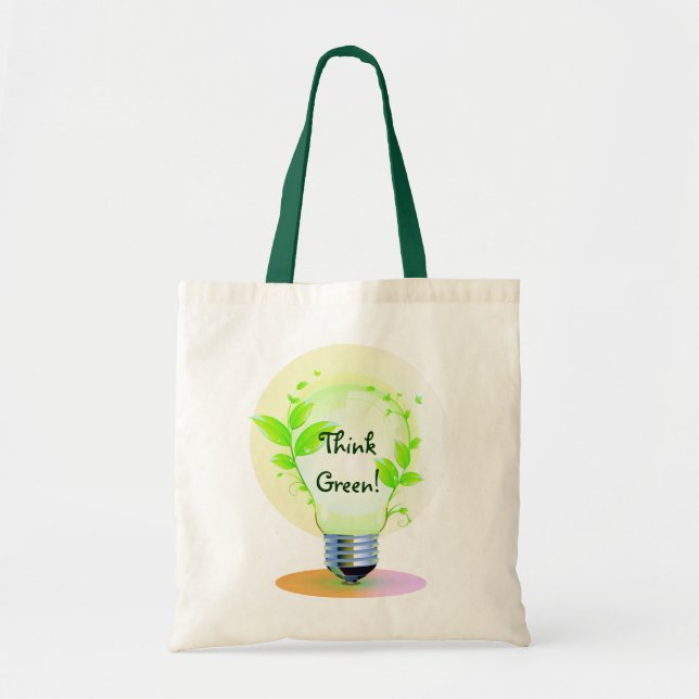 Tote Bag Eco Think Green (Devant)