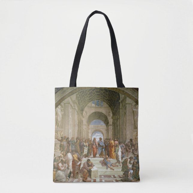 Tote Bag École d'Athènes, du della de strophe (Devant)
