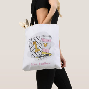Tote Bag École de Carnet blanc de première année