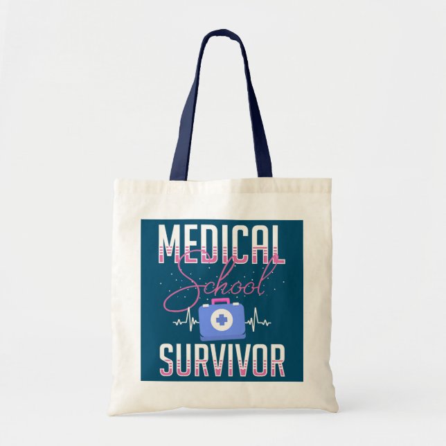 Tote Bag École Médicale Docteur en médecine (Devant)