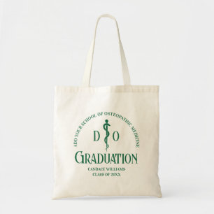 Tote Bag Ecole Médicale ostéopathique verte