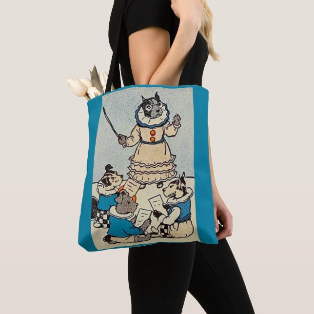 Tote Bag école pour chiens (De près)