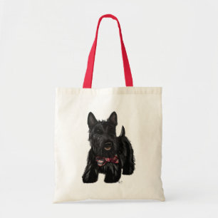 Tote Bag Écossais Terrier et arc