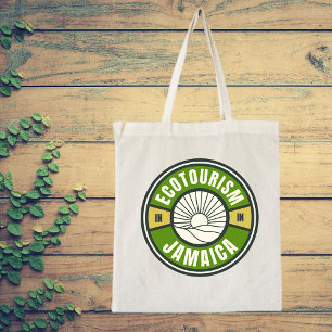 Tote Bag Écotourisme Jamaïque Green Lent Travel Logo