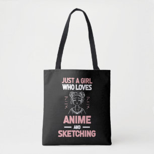 Tote Bag Écran Manga Ado de Cosplay pour filles d'Anime