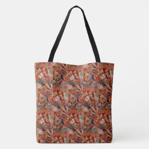 Tote Bag Écrans Tissu oriental