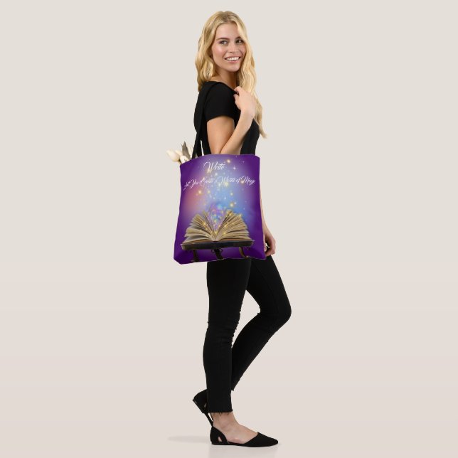 Tote Bag Écriture (Sur le modèle)