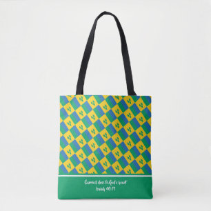 Tote Bag Écriture chrétienne ST VINCENT DRAPEAU Isaiah