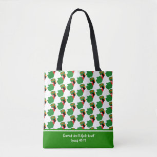 Tote Bag Écriture chrétienne ZAMBIA DRAPEAU Isaiah
